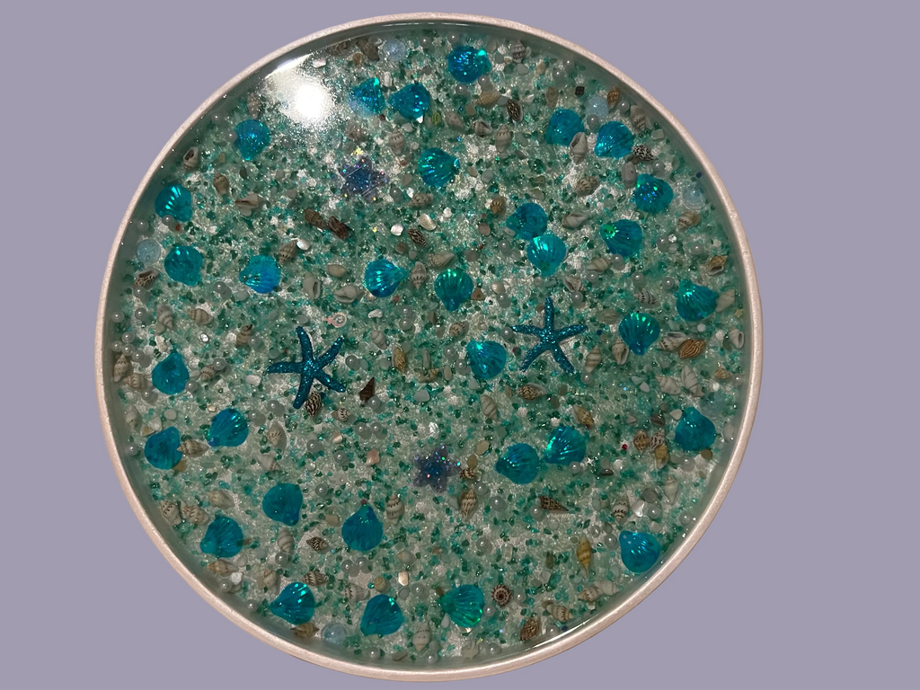 “Tidepool Whimsy” Resin Plate